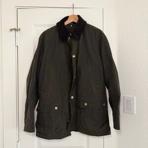 Barbour Dark Green Military Field Jacket